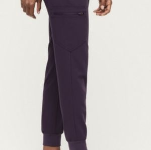 NWT Large Figs Zamora Purple Shadow Jogger Pants